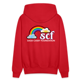 UNISEX Hoodie - BE KIND DAISY - red