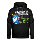 UNISEX Pullover - Kindness Matters Narwhal - black