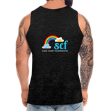 Unisex Tank - LOVE is Louder - charcoal grey