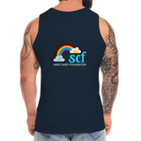 Unisex Tank - LOVE is Louder - deep navy