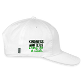 Vintage Rope Trim Hat - BE KIND (with Carl!) [DARK / SWEARY] - white