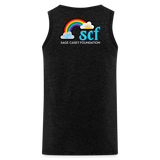 Unisex Tank - LOVE is Louder - charcoal grey