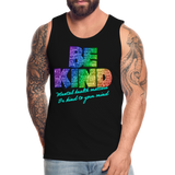 Rainbow Party BE KIND Tank Unisex/Mens - black