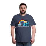 Unisex T-Shirt - Classic Logo - heather blue