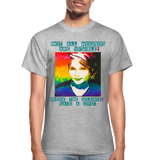 Unisex T-Shirt - Sage Art by Tin Crow Art - heather gray