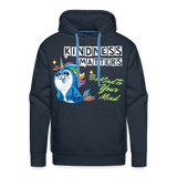 UNISEX Pullover - Kindness Matters Narwhal - navy