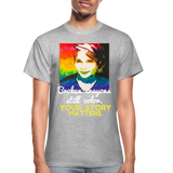 Unisex T-Shirt - Sage Portrait by Tin Crow Art/Classic SCF Logo - heather gray