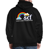 UNISEX Hoodie - BE KIND DAISY - black
