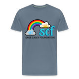 Unisex T-Shirt - Classic Logo - steel blue