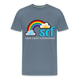 Unisex T-Shirt - Classic Logo - steel blue