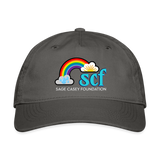 SCF LOGO Baseball Cap - charcoal