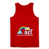 Rainbow Party BE KIND Tank Unisex/Mens - red