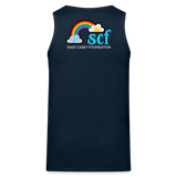 Unisex Tank - LOVE is Louder - deep navy