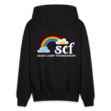 UNISEX Hoodie - BE KIND DAISY - black