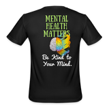 UNISEX Moisture Wicking Performance T-Shirt - black