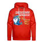 UNISEX Pullover - Kindness Matters Narwhal - red