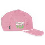 Vintage Rope Trim Hat - BE KIND (with Carl!) [LIGHT / SWEARY] - washed pink
