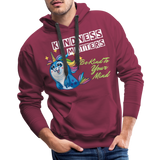 UNISEX Pullover - Kindness Matters Narwhal - burgundy