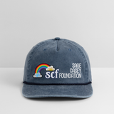 Vintage Washed Rope Cap - SCF CLASSIC LOGO - washed navy