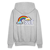 UNISEX Hoodie - BE KIND DAISY - heather gray