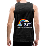 Rainbow Party BE KIND Tank Unisex/Mens - charcoal grey