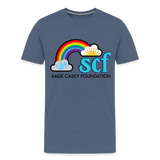 Unisex T-Shirt - Classic Logo - heather blue