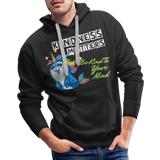 UNISEX Pullover - Kindness Matters Narwhal - black