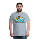 Unisex T-Shirt - Classic Logo - heather ice blue