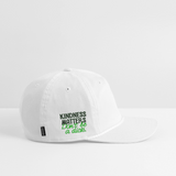 Vintage Rope Trim Hat - BE KIND (with Carl!) [DARK / SWEARY] - white