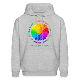UNISEX Hoodie - BE KIND DAISY - heather gray