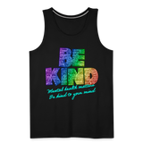 Rainbow Party BE KIND Tank Unisex/Mens - black