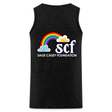 Rainbow Party BE KIND Tank Unisex/Mens - charcoal grey