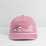 Vintage Washed Rope Cap - SCF CLASSIC LOGO - washed pink