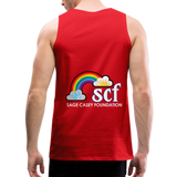 Rainbow Party BE KIND Tank Unisex/Mens - red