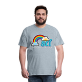 Unisex T-Shirt - Classic Logo - heather ice blue