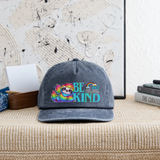 Vintage Rope Trim Hat - BE KIND (with Carl!) [LIGHT / SWEARY] - washed navy