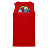 Unisex Tank - LOVE is Louder - red