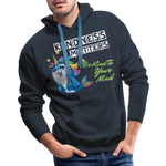 UNISEX Pullover - Kindness Matters Narwhal - navy