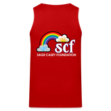Rainbow Party BE KIND Tank Unisex/Mens - red