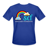 UNISEX Moisture Wicking Performance T-Shirt - royal blue