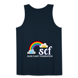 Rainbow Party BE KIND Tank Unisex/Mens - deep navy