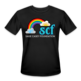 UNISEX Moisture Wicking Performance T-Shirt - black