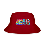 Bucket Hat - Be Kind - red