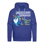 UNISEX Pullover - Kindness Matters Narwhal - royal blue