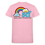 Unisex T-Shirt - Sage Art by Tin Crow Art - light pink