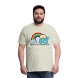 Unisex T-Shirt - Classic Logo - heather oatmeal