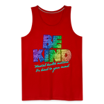 2023 Rainbow Party BE KIND Tank Unisex/Mens - red