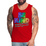 2023 Rainbow Party BE KIND Tank Unisex/Mens - red