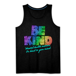 2023 Rainbow Party BE KIND Tank Unisex/Mens - charcoal grey