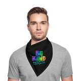 2023 Rainbow Party BE KIND Bandana (Pets or People!) - black